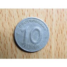 1949a 10 Pfennig East Germany Coin