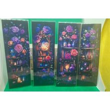 Magic Bookshelf Bookmarks Book Markers Gift For Reader (X4)