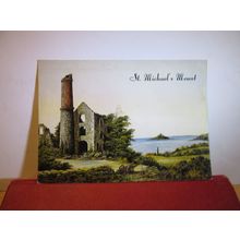 ST. MICHAEL'S MOUNT, CORNWALL by Kevin Platt, 1981 unused postcard =