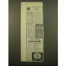 1961 J. Press Shirts Advertisement