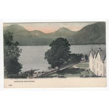Arrochar Mountains Postcard Scotland 1416