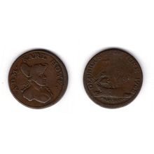 Great Britain. Earl Howe Farthing 1794. dy17329