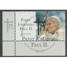 GER 2005 55c 'POPE JOHN PAUL II '(CORNER MARGIN) FINE USED (EBID49-483)