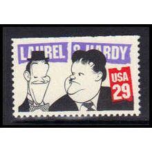 2562 29c Laurel & Hardy Fine MNH BPS Top W5623