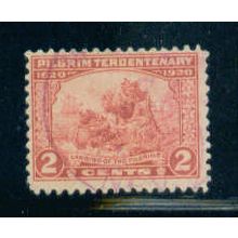 Used 549 2c Landing of the Pilgrims Fine C0373