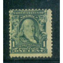 300 1c Benjamin Franklin Average Plus MDG C1179