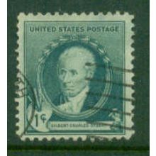 Used 884 1c Gilbert Stuart Fine NA1567