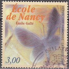 France 1999 Michel 3388 O Cote (2008) 1.00 € 100 Ans Ecole de Nancy Cachet rond