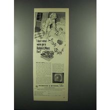 1955 Robbins & Myers Fans Ad - I Don't Mind
