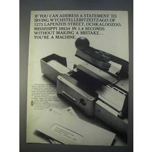 1966 Pitney-Bowes Addresser Printer Ad - Can Address