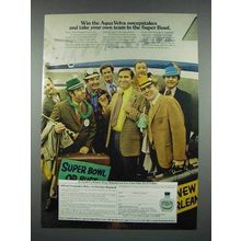 1971 Aqua Velva After Shave Ad - Take to Super Bowl