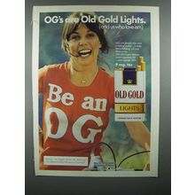 1979 Old Gold Lights Cigarette Ad - Be an OG