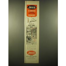 1956 Jasco Aluminum Windows Ad - Jasco Aluminum combination storm & screen