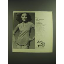 1974 Saks Fifth Avenue Blouse Ad - The little nothing jersey is really something