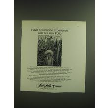 1974 Saks Fifth Avenue Fashion Advertisement - Have a sunshine experience