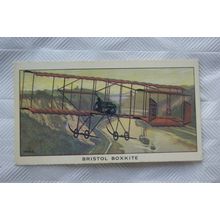 1963 Kellogg card British Military Aircraft No. 1 Bristol Boxkite