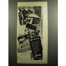 1952 Canada Tourism Ad - Right next door
