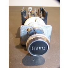 1972 73 74 75 DODGE TRUCK POWER WAGON HEADLIGHT SWITCH & KNOB OEM #2291880
