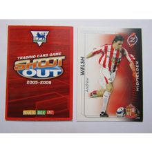 Andrew Welsh - Sunderland - Shoot Out 2005 2006 Magic Box Football Card (EF1)
