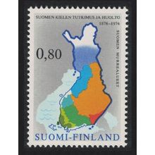 Finland Centenary of Finnish Language Society 1976 MNH SG#901