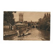 Magdallen College From The River, Oxford.