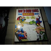 HOW To Draw Comics the MARVEL WAY by STAN LEE & John Buscema!! 1978! $35.00!!