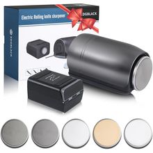 Electric Rolling Knife Sharpener, Knife Sharpening Kit, Knife Sharpener with Sha