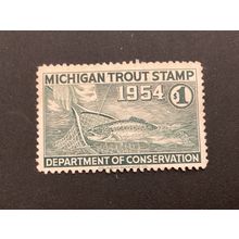 ICOLLECTZONE US Michigan 1954 VF used