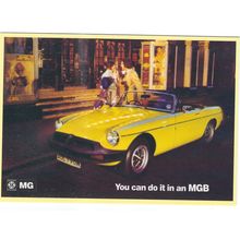 OPIE PUBLISHED MOTOR CAR THE M G MGB UK FREE POST