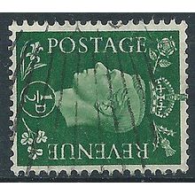 1937 SG462a 1/2d Green Wmk Sideways Good/Fine Used .. .