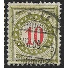 1908/1909 Michel P25 - #2 fine used (o)