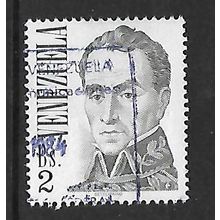 VENEZUELA 1976 2b GREY BOLIVAR SG 2323 FINE USED