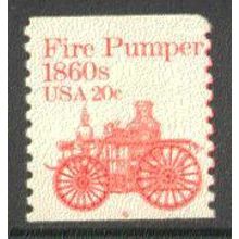 1908 20c Fire Pumper Fine MNH Dry Gum CNS 6 G0122