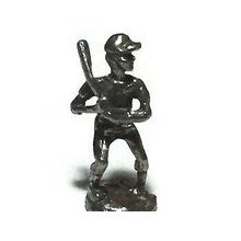 Baseball Batter Lead Free Pewter Figurine