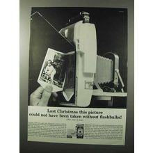 1959 Polaroid 3000-Speed Film and Wink-Light Ad