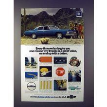 1973 Chevrolet Impala Car Ad - End Up With a Dozen