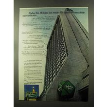 1973 Holiday Inn Ad - Businessmen More Efficient