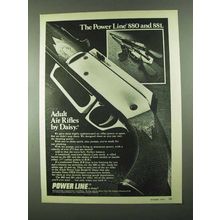 1974 Daisy Power Line 880 and 881 Rifles Ad