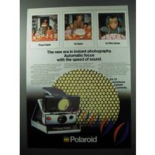 1979 Polaroid SX-70 Camera Ad - The New Era in Instant