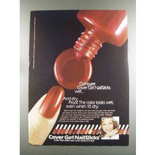 1982 Cover Girl NailSlicks Ad - Compare
