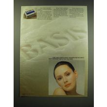 1987 Basis Soap Ad - Pure. Mild. Gentle