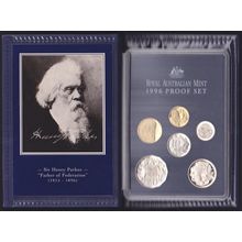 1996 Australia Proof Coin Set Sir Henry Parkes Centenary