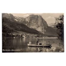 mt BACKENSTEIN, GRUNDLSEE, , AUSTRIA unused vintage postcard