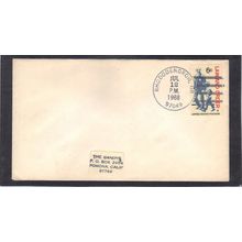 Cover 1343 6c Law and Order (No Cachet-Label/A) CV41572