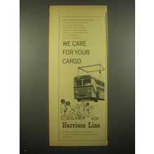 1966 Harrison Line Ad - We care