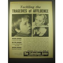 1966 The Salvation Army Ad - Tackling the tragedies of affluence