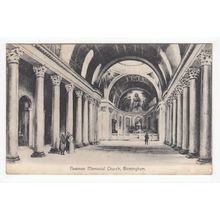 Newman Memorial Church Birmingham Oratory Postcard 1905 Warwickshire