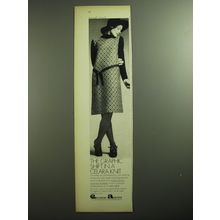 1970 Vivo Dress Celara Knit of Celanese Acetate Ad - The Graphic shift