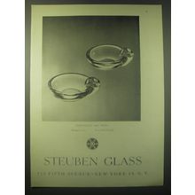 1948 Steuben Individual Ash Trays Advertisement