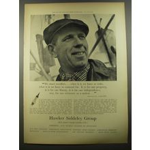 1954 Hawker Siddeley Group Ad - We must recollect what it is we have at stake